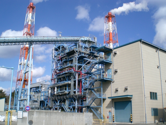 いわき大王製紙バイオマス発電所